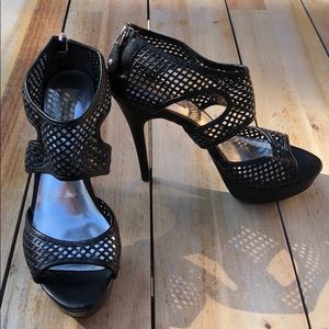 Sexy black high heels